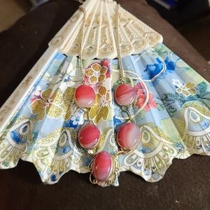 Stone Statement Necklace, Handmade